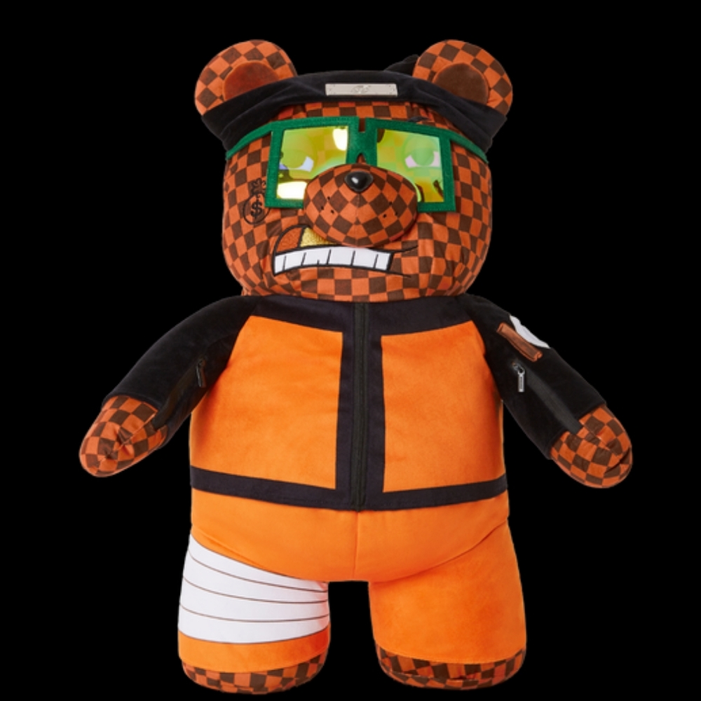 SPRAYGROUND Naruto Money Bear Teddy Bear Backpack - Picture 3 of 16
